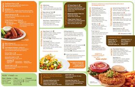 A menu of Veggie Grill, Santana Row