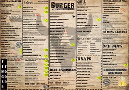 A menu of Rockstar